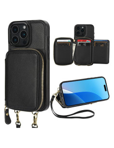 Cartera Bocasal con Bloqueo RFID para iPhone 16 Pro Max