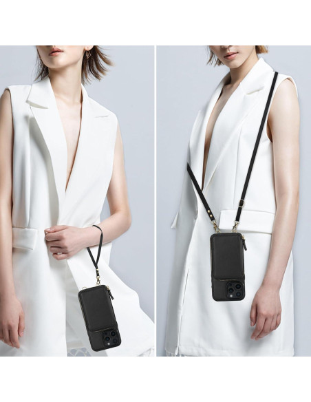 Cartera Bocasal con Bloqueo RFID para iPhone 16 Pro Max