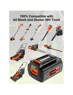 Batería de Litio 40V 2.0Ah Black+Decker Compatible 2