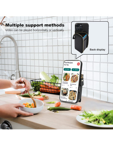 Cartera Bocasal con Bloqueo RFID para iPhone 16 Pro Max