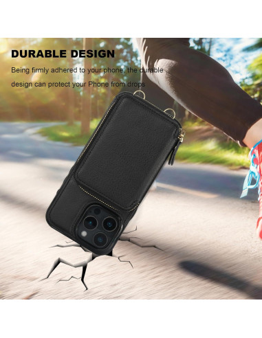 Cartera Bocasal con Bloqueo RFID para iPhone 16 Pro Max