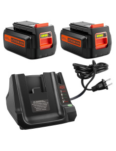 2 Baterías 40V 3000mAh + Cargador Rápido PENGJBATTER