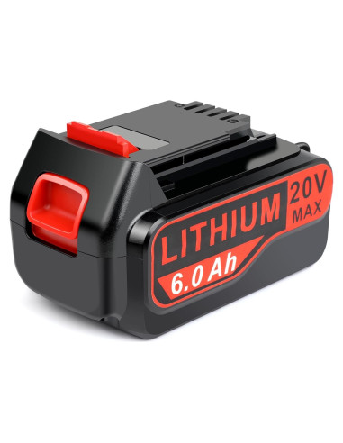 Batería de Reemplazo 6000mAh 20V Max Djsanu para Black y Decker