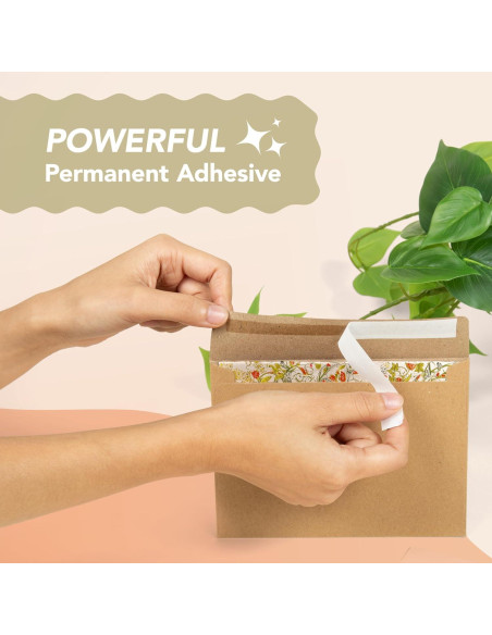 Pack It Chic - 110 Sobres Kraft A2 Autoadhesivos 0.48 kg