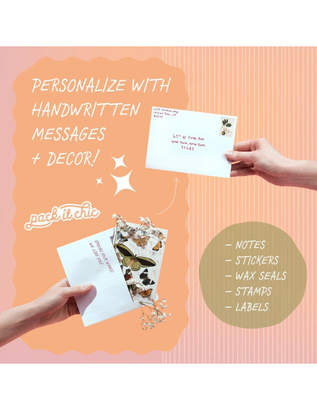 Pack It Chic - 110 Sobres Kraft A2 Autoadhesivos 0.48 kg