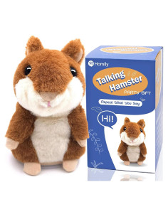 Hamster Hablante Homily Electrónico para Niños 24.59 cm