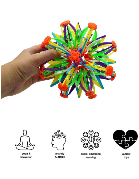 Esfera Sensorial 4E's Novelty 2 Pcs para Respiración