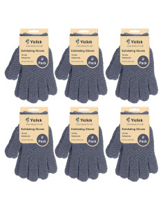Guantes Exfoliantes Yiclick para Ducha - 4 Piezas, 290g