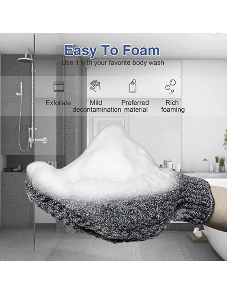 Guantes Exfoliantes Yiclick para Ducha - 4 Piezas, 290g