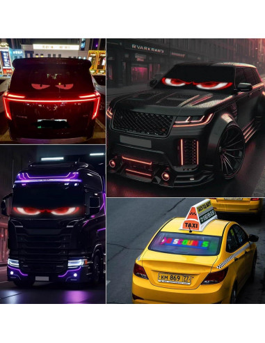 Lámpara Ocular Colorida Suave YOUBISON 19.1x89.9cm LED Programable