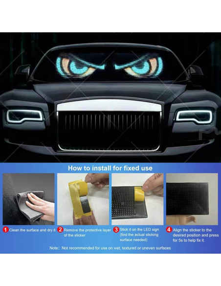 Lámpara Ocular Colorida Suave YOUBISON 19.1x89.9cm LED Programable