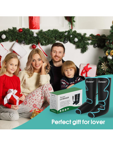 Masajeador de Piernas Slothmore con Calor y Compresión 6 Modos