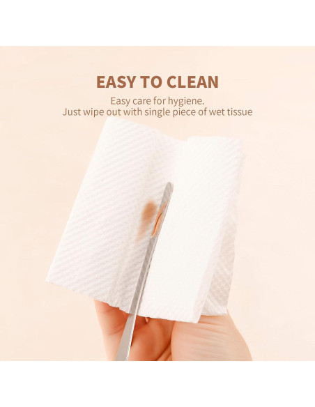 Brocha Plana para Base Docolor y Espátula de Maquillaje