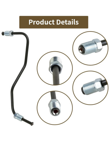 Tubería de Freno Delantera MuHize Izquierda No.6 para Toyota 4Runner