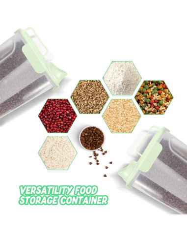 Contenedor Hermético de Almacenamiento para Mascotas 5L LEAWALK