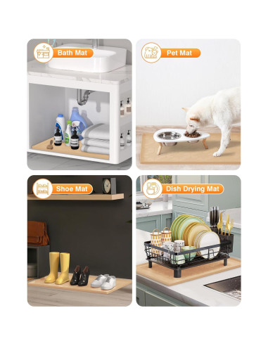 Alfombrilla Impermeable CoolFair 86.36x55.88 cm Beige