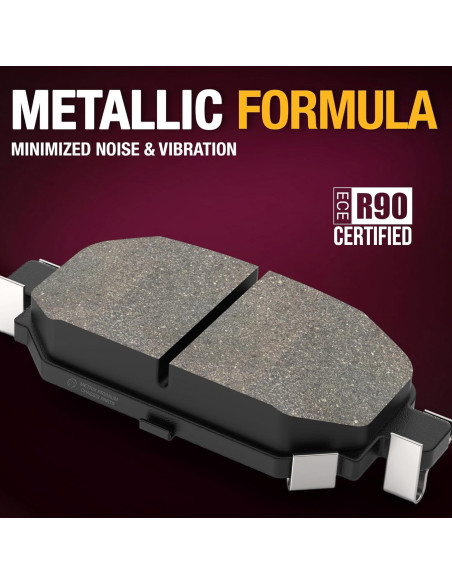 Pastillas de Freno Cerámicas Metrix D1374-D1338 para Nissan