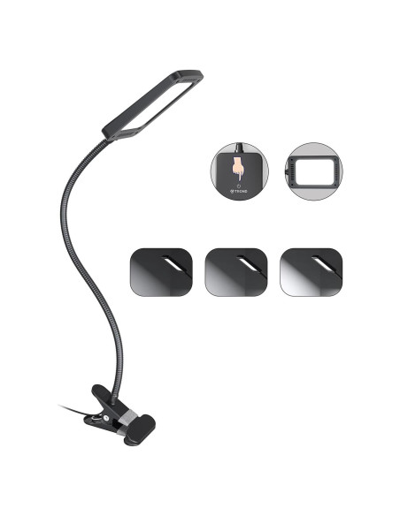 Lámpara de Escritorio LED TROND Halo 9W-C 1000LM Regulable