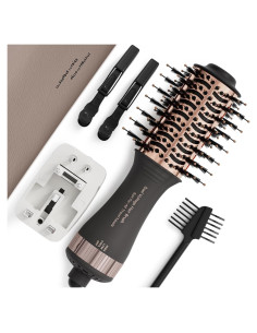 Secador de cabello Olaermoso con cepillo ovalado 2.54 cm