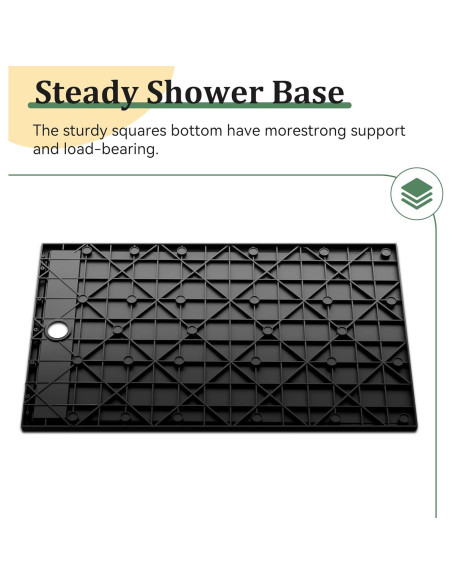 Pan de Ducha Sin Umbral 60x36cm Findepot Antideslizante