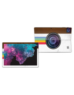 MightySkins Piel Vinilo para Microsoft Surface Pro 6 - Polaroid Vintage