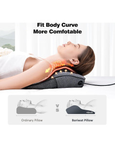 Masajeador de Espalda y Cuello Boriwat R7 con Calor 3D 2