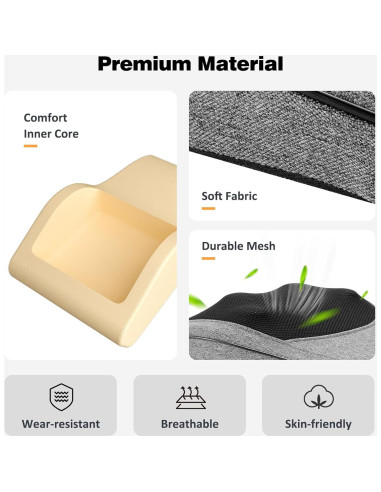 Masajeador de Espalda y Cuello Boriwat R7 con Calor 3D