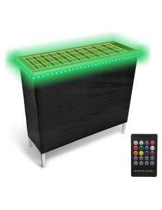 Barra Portátil Plegable KPi con Luces LED y Faldas