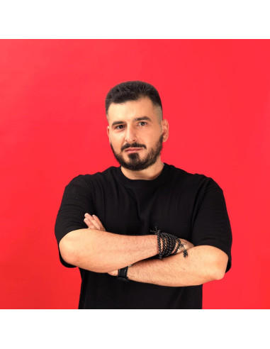 Rollo de Papel Fotográfico Azul Sin Costuras 271.78 cm x 9.75 m