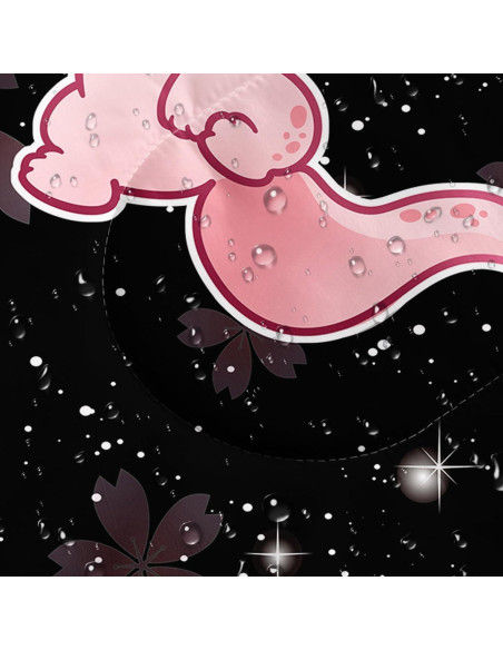 Saco de Dormir QOOMO Axolotl Cherry Blossom 3 Temporadas 229x79cm