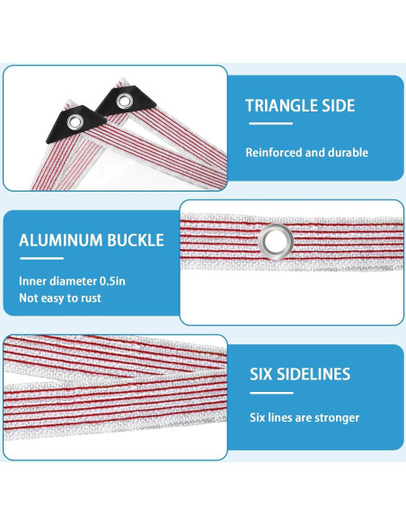 Lona Impermeable Transparente 2.13x3.05m Welacymet PE