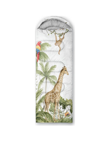 Saco de Dormir QOOMO 3 Temporadas Impermeable 229x79cm