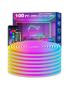 Luces de Cuerda LED RGB 30M RCUICA con Control App y Música