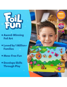 Skillmatics Foil Fun - Insectos y Mariposas, Kit Creativo 2