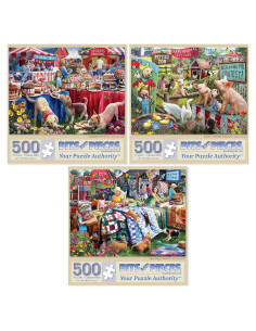 Rompecabezas 500 Piezas Bits and Pieces - Larry Jones - Postres y Más