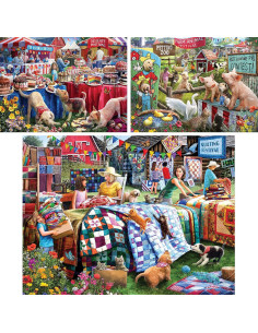 Rompecabezas 500 Piezas Bits and Pieces - Larry Jones - Postres y Más 2