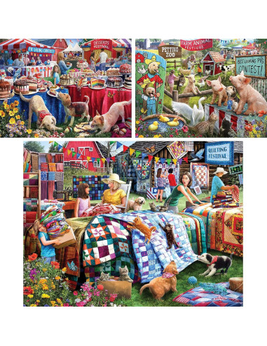 Rompecabezas 500 Piezas Bits and Pieces - Larry Jones - Postres y Más