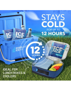 Paquetes de Hielo Reutilizables Everlasting Ice RX 250g 2