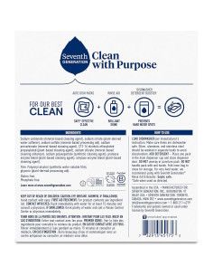 Detergente para Lavavajillas Seventh Generation 45 Paquetes 2