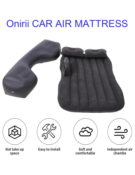 Colchón Inflable para Coche Onirii 140x89 cm con Bomba