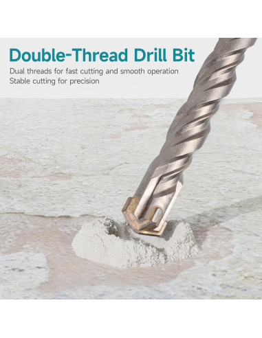 Broca de Martillo Rotativo SDS Plus YOSIGHT 16mm x 160mm