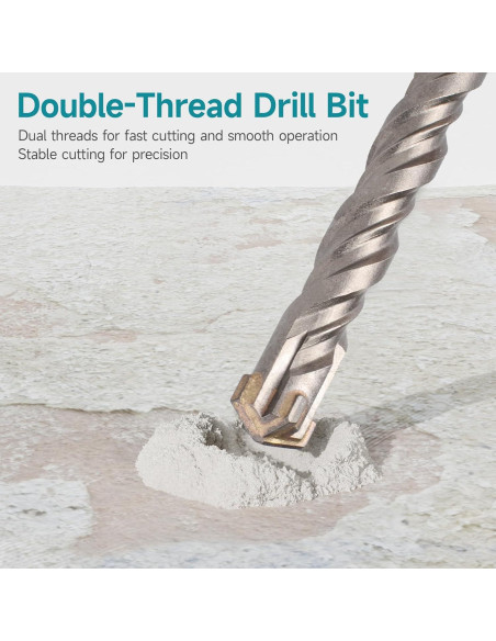 Broca de Martillo Rotativo SDS Plus YOSIGHT 16mm x 160mm