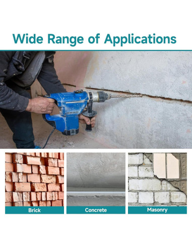 Broca de Martillo Rotativo SDS Plus YOSIGHT 16mm x 160mm