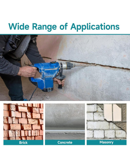 Broca de Martillo Rotativo SDS Plus YOSIGHT 16mm x 160mm