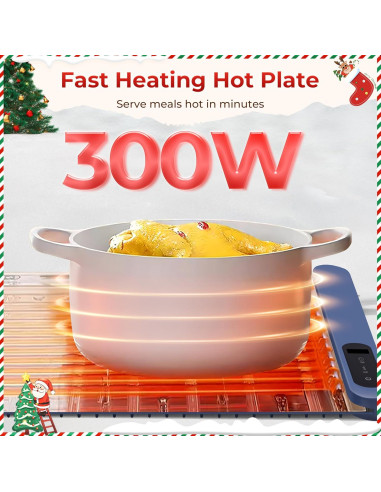 Alfombrilla Calentadora Plegable XUPAINC Blue-S 300W 38.86x35.66cm