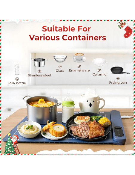 Alfombrilla Calentadora Plegable XUPAINC Blue-S 300W 38.86x35.66cm