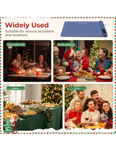 Alfombrilla Calentadora Plegable XUPAINC Blue-S 300W 38.86x35.66cm