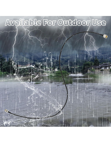 Cable Coaxial RG58 1.83m Macho BNC a Macho UHF Superbat