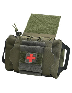 Kit de Primeros Auxilios IFAK SABADO Verde 19x6x29 cm