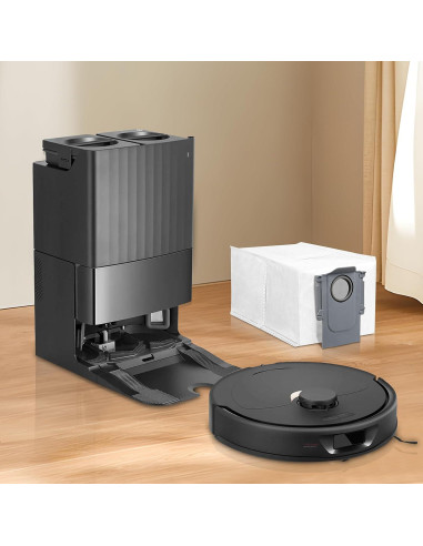 8 Bolsas de Polvo Roborock Q Revo/Saros 10 - Capacidad 2.7L